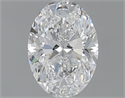 Natural Diamond 1.20 Carats, Oval with  Cut, E Color, SI2 Clarity and Certified by GIA