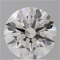 Del inventario de diamantes de laboratorio, 3.06 quilates, Redondo , Color G, claridad VS1 y certificado IGI