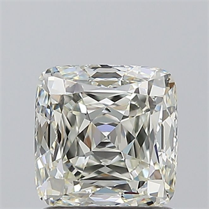 Foto Diamante Natural 1.26 quilates, Del cojín , Color K, claridad VS1 y certificado GIA de