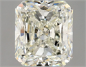 Natural Diamond 1.01 Carats, Radiant with  Cut, K Color, VS2 Clarity and Certified by GIA