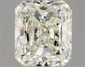 Picture of Natural Diamond 1.01 Carats, Radiant with  Cut, K Color, VS2 Clarity and Certified by GIA