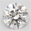 Natural Diamond 0.62 Carats, Round with Excellent Cut, F Color, VVS1 Clarity and Certified by GIA