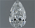 Natural Diamond 1.01 Carats, Pear with  Cut, F Color, SI2 Clarity and Certified by IGI