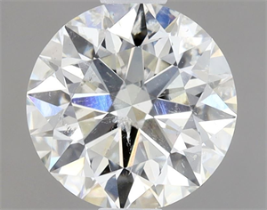 Picture of Natural Diamond 1.00 Carats, Round with Excellent Cut, I Color, SI2 Clarity and Certified by HRD