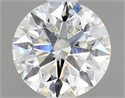 Natural Diamond 1.00 Carats, Round with Excellent Cut, I Color, SI2 Clarity and Certified by HRD