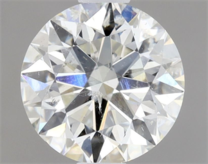Picture of Natural Diamond 1.00 Carats, Round with Excellent Cut, I Color, SI2 Clarity and Certified by HRD