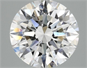 Lab Grown Diamond 3.10 Carats, Round with Ideal Cut, E Color, VVS2 Clarity and Certified by IGI