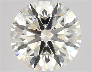 Foto Diamante Natural 2.50 quilates, Redondo , Color K, claridad SI2 y certificado GIA de