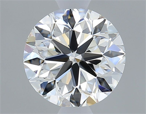 Picture of Natural Diamond 0.70 Carats, Round with Very Good Cut, F Color, VS1 Clarity and Certified by IGI