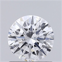 Natural Diamond 0.70 Carats, Round with Excellent Cut, D Color, I1 Clarity and Certified by GIA