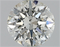 Diamante Natural 0.52 quilates, Redondo , Color H, claridad SI2 y certificado GIA