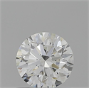 Diamante Natural 0.70 quilates, Redondo , Color G, claridad IF y certificado GIA