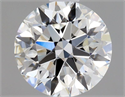 Diamante Natural 0.83 quilates, Redondo , Color H, claridad VVS1 y certificado GIA