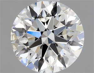 Foto Diamante Natural 0.83 quilates, Redondo , Color H, claridad VVS1 y certificado GIA de