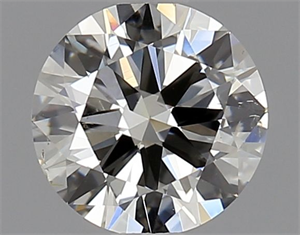 Foto Diamante Natural 0.90 quilates, Redondo , Color H, claridad SI1 y certificado IGI de