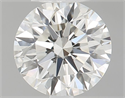 Natural Diamond 0.45 Carats, Round with Excellent Cut, J Color, VS1 Clarity and Certified by GIA