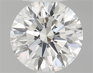 Picture of Natural Diamond 0.45 Carats, Round with Excellent Cut, J Color, VS1 Clarity and Certified by GIA