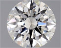 Diamante Natural 0.50 quilates, Redondo , Color I, claridad VVS1 y certificado GIA