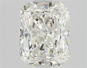 Picture of Natural Diamond 1.03 Carats, Radiant with  Cut, I Color, VVS1 Clarity and Certified by GIA