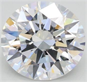 Del inventario de diamantes de laboratorio, 2.52 quilates, Redondo , Color E, claridad VS1 y certificado GIA
