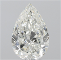 Diamante Natural 3.02 quilates, De pera , Color H, claridad SI2 y certificado GIA