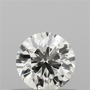 Picture of Natural Diamond 0.40 Carats, Round with Very Good Cut, J Color, VS2 Clarity and Certified by IGI
