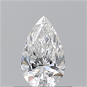 Diamante Natural 0.50 quilates, De pera , Color F, claridad VS2 y certificado GIA