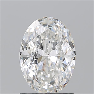 Picture of Natural Diamond 1.32 Carats, Oval with  Cut, F Color, VS2 Clarity and Certified by GIA