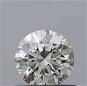 Diamante Natural 0.50 quilates, Redondo , Color I, claridad VVS2 y certificado GIA