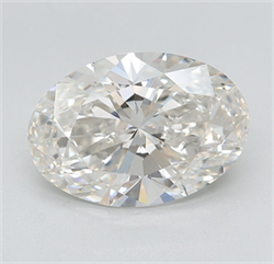 Picture of Lab Grown Diamond 5.12 Carats, Oval with  Cut, Fancy Vivid Pink Color, VVS2 Clarity and Certified by IGI