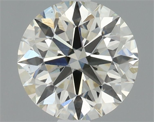 Picture of Natural Diamond 0.70 Carats, Round with Excellent Cut, L Color, SI1 Clarity and Certified by GIA