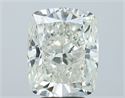 Natural Diamond 5.02 Carats, Cushion with  Cut, J Color, SI2 Clarity and Certified by GIA