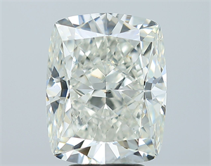 Picture of Natural Diamond 5.02 Carats, Cushion with  Cut, J Color, SI2 Clarity and Certified by GIA