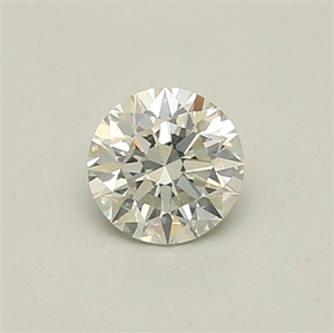 Picture of Natural Diamond 0.50 Carats, Round with Excellent Cut, I Color, SI2 Clarity and Certified by GIA