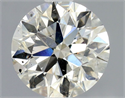 Natural Diamond 0.80 Carats, Round with Excellent Cut, H Color, SI2 Clarity and Certified by GIA