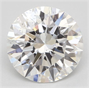 Natural Diamond 0.90 Carats, Round with Excellent Cut, F Color, SI1 Clarity and Certified by GIA