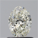 Diamante Natural 0.61 quilates, Ovalado , Color K, claridad VS2 y certificado GIA