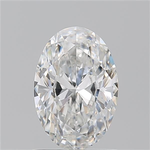 Picture of Natural Diamond 1.20 Carats, Oval with  Cut, E Color, VS1 Clarity and Certified by GIA