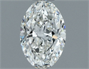 Diamante Natural 0.70 quilates, Ovalado , Color G, claridad VVS1 y certificado GIA
