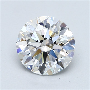 Picture of Natural Diamond 2.80 Carats, Round with Excellent Cut, D Color, VS1 Clarity and Certified by GIA