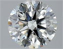 Natural Diamond 2.80 Carats, Round with Excellent Cut, I Color, VS1 Clarity and Certified by GIA