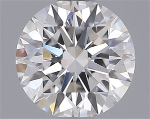 Picture of Lab Grown Diamond 1.03 Carats, Round with Ideal Cut, E Color, VVS2 Clarity and Certified by IGI