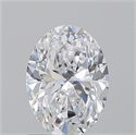 Natural Diamond 1.30 Carats, Oval with  Cut, D Color, VS1 Clarity and Certified by GIA