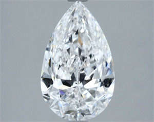 Picture of Natural Diamond 2.51 Carats, Pear with  Cut, D Color, VS2 Clarity and Certified by GIA