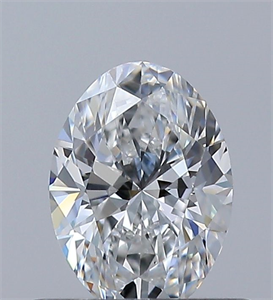 Picture of Natural Diamond 0.50 Carats, Oval with  Cut, F Color, SI1 Clarity and Certified by GIA