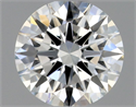 Natural Diamond 0.40 Carats, Round with Excellent Cut, G Color, IF Clarity and Certified by GIA