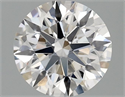 Del inventario de diamantes de laboratorio, 1.70 quilates, Redondo , Color F, claridad VS1 y certificado IGI