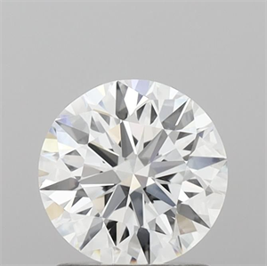 Picture of Lab Grown Diamond 1.74 Carats, Round with Ideal Cut, D Color, VVS1 Clarity and Certified by IGI