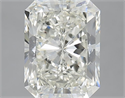 Natural Diamond 3.01 Carats, Radiant with  Cut, K Color, SI1 Clarity and Certified by GIA