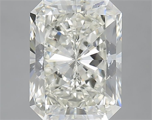 Picture of Natural Diamond 3.01 Carats, Radiant with  Cut, K Color, SI1 Clarity and Certified by GIA